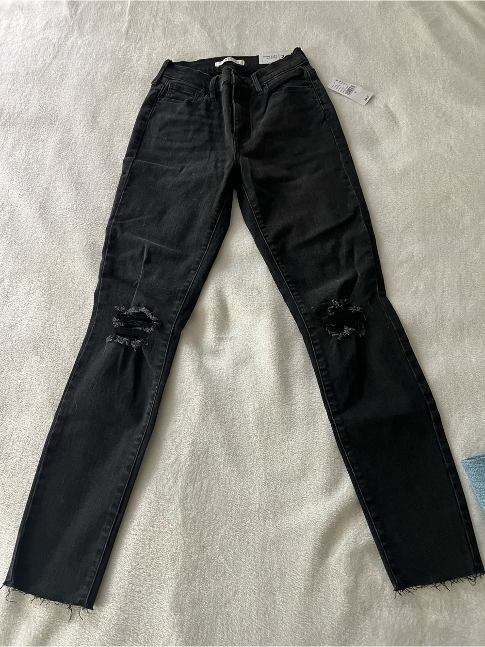 PacSun Black Ripped Skinny Jeans